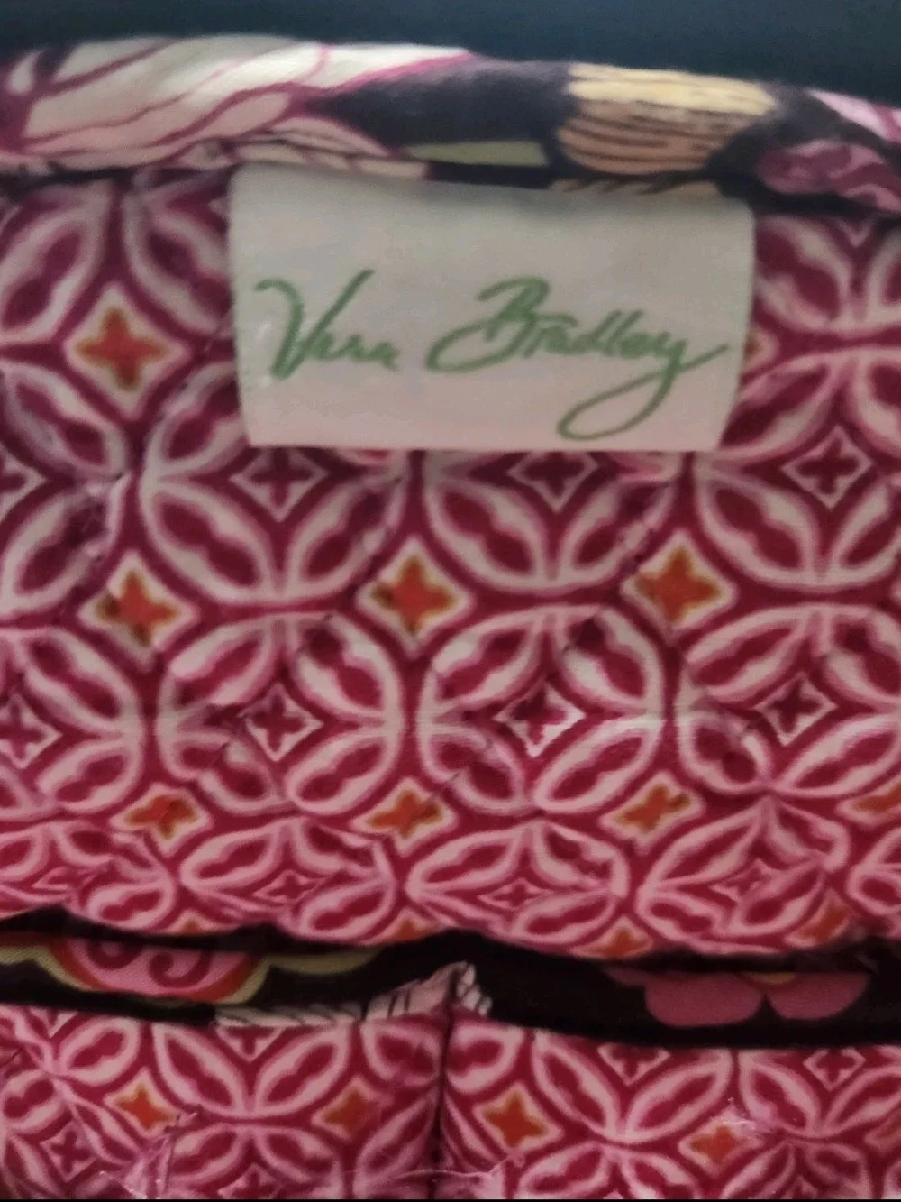 Vera Bradley Quilted Floral Multicolor Backpack